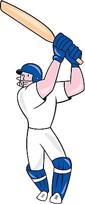 EPS 해외이미지 남자 스포츠 일러스트 그래픽 만화 흰배경 박쥐 고립 귀뚜라미 플레이어 해외202004 해외일러스트 곤충 백그라운드 포유류 사람 흰색 파일형식 벡터 이미지허브