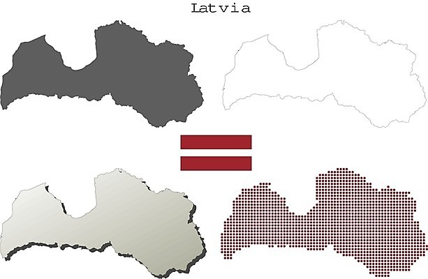 EPS 해외이미지 실루엣 지도 일러스트 3D 경계선 윤곽 영토 모자이크 고립 라트비아 디테일 해외202004 해외일러스트 선 촬영기법 북유럽 디지털합성 경계 파일형식 벡터 이미지허브