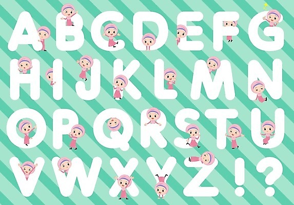 EPS 해외이미지 전신 알파벳 영어 남자 어린이 일러스트 텍스트 서기 이벤트 소년 여러명 유치원 편지 소년만 해외202004 해외일러스트 문자 교육 다수 모션 사람 남자만 어린이만 파일형식 벡터 이미지허브