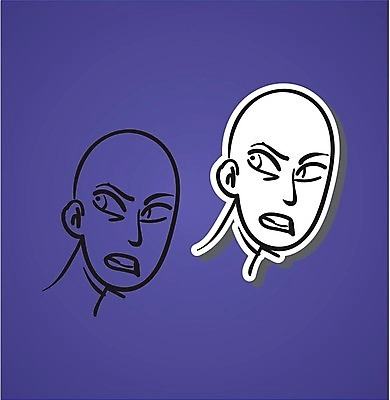 EPS 해외이미지 캐릭터 남자 감정 얼굴 선 스티커 일러스트 종류 소년 세트 머리 검은색 놀람 표현 낙서 만화 스케치 수집 그림 클립 손그림 캐리커처 해외202004 해외일러스트 일러캐릭터 어린이 컬러 표정 미술 사람 신체부위 파일형식 벡터 이미지허브