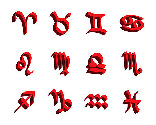EPS 해외이미지 일러스트 그래픽 빨간색 세트 3D 심볼 점성술 양자리 물병자리 사자자리 처녀자리 염소자리 쌍둥이자리 전갈자리 천칭자리 물고기자리 암 황소자리 서명 12 궁수 서쪽 해외202004 해외일러스트 컬러 숫자 별자리 질병 방향 디지털합성 파일형식 벡터 이미지허브