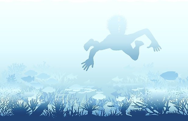 EPS 해외이미지 실루엣 야생동물 어린이 바다 일러스트 자연 휴가 어류 소년 그래픽 물 파란색 수중 공백 다양 탐험 산호 호기심 윤곽 암초 발견 깊이 카피스페이스 해외202004 해외일러스트 자연요소 동물 남자 감정 컬러 다수 컨셉 촬영기법 사람 수중동물 자포동물 생태계 파일형식 벡터 이미지허브