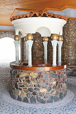 포토 JPG 해외이미지 외관 건축양식 사람없음 장식 물 바위 지하 마케도니아 옛날 해외202004 해외포토 자연요소 건축 돌_바위 파일형식 남유럽 이미지허브