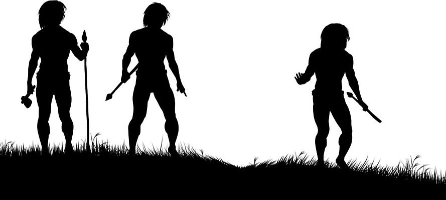 EPS 해외이미지 남자 실루엣 창 무기 일러스트 자연 야외 그래픽 검은색 공백 사냥 윤곽 사냥꾼 선사시대 원시시대 추적 사바나 카피스페이스 해외202004 해외일러스트 직업 컬러 모션 촬영기법 사람 역사 생태계 파일형식 벡터 이미지허브