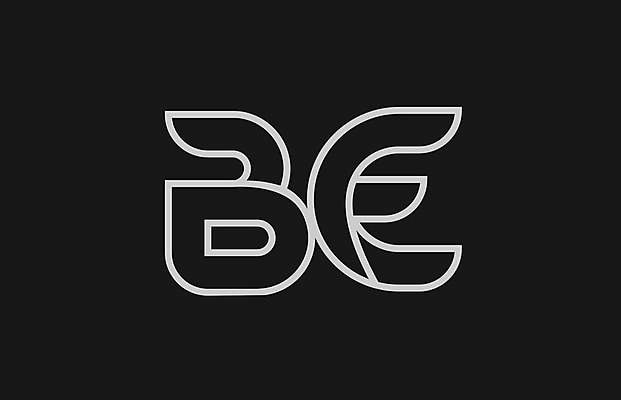 EPS 해외이미지 모양 템플릿 디자인 알파벳 선 백그라운드 일러스트 회사 비즈니스 검은색 흰색 E 편지 B 심볼 신분 엘리먼트 존재 활자 해외202004 해외일러스트 영어 컬러 활자판 파일형식 벡터 이미지허브