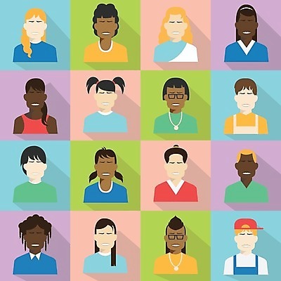 EPS 해외이미지 캐릭터 헤어스타일 여자 남자 얼굴 일러스트 미술 사람 10대 세트 머리 웹 플랫 만화 땅 이발 수집 심볼 고립 아바타 스타일 사용자 해외202004 해외일러스트 일러캐릭터 인터넷 청소년 문화예술 신체부위 파일형식 벡터 이미지허브