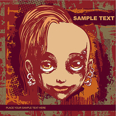 EPS 해외이미지 캐릭터 디자인 얼굴 음악 인형 백그라운드 일러스트 불꽃 미술 사람 10대 청춘 파티 금속 도전 덮개 CD 반지 문신 복고 정사각형 열정 머리장식 언니 고딕 그런지 신맛 엘리먼트 집착 펑크 피어싱 항의 스타일 해외202004 해외일러스트 일러캐릭터 도형 감정 컨셉 장신구 가족 청소년 재질 불 문화예술 이벤트 신체부위 장식 뚜껑 맛 자매 파일형식 벡터 이미지허브