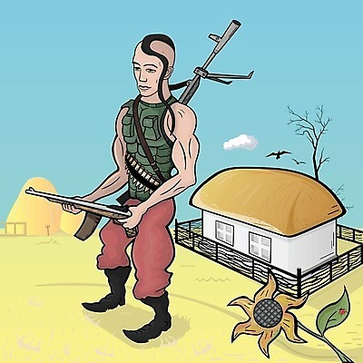 EPS 해외이미지 나무 식물 구름 옷 남자 무기 일러스트 창문 자연 조류 하늘 해바라기 주택 미술 풍경 건물 울타리 상자 힘 나뭇가지 조끼 용기 수비 역사 볏짚 큼 전쟁 병정 전사 우크라이나 해외202004 해외일러스트 자연요소 동물 그릇 건축물 꽃 유럽 모션 문화예술 사람 담장 외투 짚 크기 생태계 파일형식 벡터 이미지허브