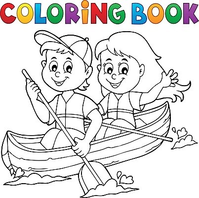 EPS 해외이미지 라이프스타일 옷 행복 어린이 스포츠 여행 일러스트 휴가 미술 사람 소년 책 물 페인트 조끼 그리기 보트 윤곽 카누 해외202004 해외일러스트 자연요소 남자 감정 배_교통 모션 문화예술 생활 외투 수상스포츠 파일형식 벡터 이미지허브