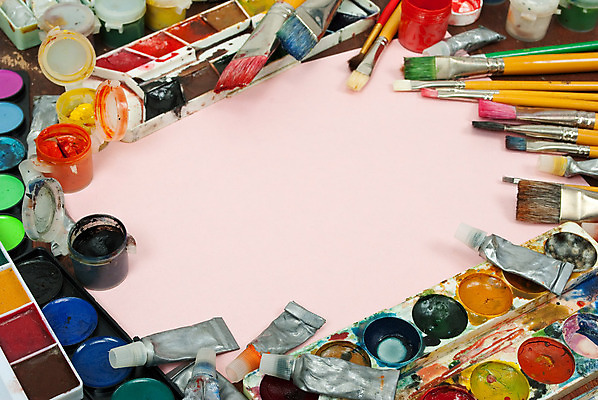 포토 JPG 해외이미지 디자인 교육 종이 오렌지 학교 창조 미술 취미 사람없음 장식 빨간색 초록색 파란색 세트 컬러풀 노란색 페인트 활발 도구 붓 팔레트 제비꽃 페인트붓 시트 해외202004 해외포토 꽃 컬러 컨셉 과일 문화예술 파일형식 이미지허브