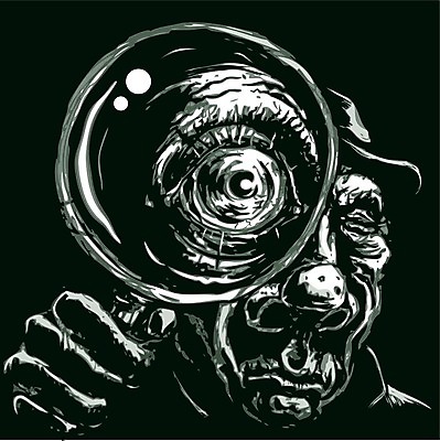 EPS 해외이미지 응시 노년 남자 얼굴 일러스트 유리 돋보기 한명 사람 성인 탐험 관찰 잡기 주름 범죄 확대 전문직 비밀 만화 스케치 분석 검색 호기심 그림 조준 감시 탐정 점검 발견 스파이 심각 해외202004 해외일러스트 직업 1 시선 감정 컨셉 모션 재질 미술 신체부위 파일형식 벡터 이미지허브