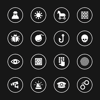 EPS 해외이미지 응시 벽 인터넷 일러스트 손가락 불 프레임 경비 안전 컴퓨터 세트 카메라 웹 흰색 원형 네트워크 플랫 바이러스 닫기 경찰 벌레 폭탄 손목시계 순환 보안 언론 해커 사이렌 스파이 스팸 악성코드 지문 해골모형 해외202004 해외일러스트 자연요소 도형 직업 손 시선 시계 컬러 곤충 장신구 모션 전자제품 모형 범죄 보호 폭발물 파일형식 벡터 이미지허브