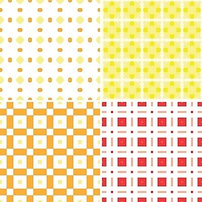 EPS 해외이미지 백그라운드 패턴 오렌지 일러스트 벽지 추상 빨간색 세트 노란색 4 해외202004 해외일러스트 컬러 무늬 과일 숫자 파일형식 벡터 이미지허브