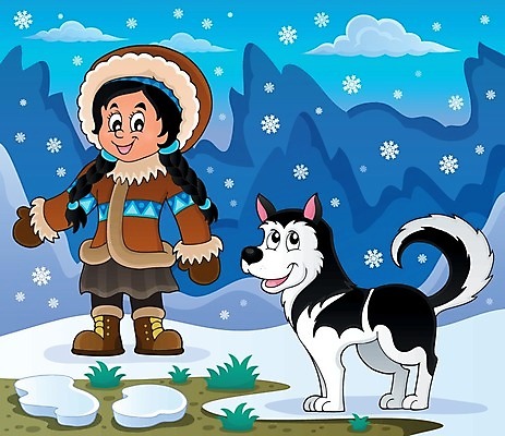 EPS 해외이미지 동물 응시 옷 행복 문화 장갑 겨울 일러스트 포유류 미술 미소 사람 야외 반려동물 코트 눈송이 그리기 원주민 개 북극 그림 북쪽 송곳니 테마 해외202004 해외일러스트 시선 잡화 계절 감정 모션 문화예술 눈_날씨 표정 외투 아프리카인 치아 극지방 방향 파일형식 벡터 이미지허브