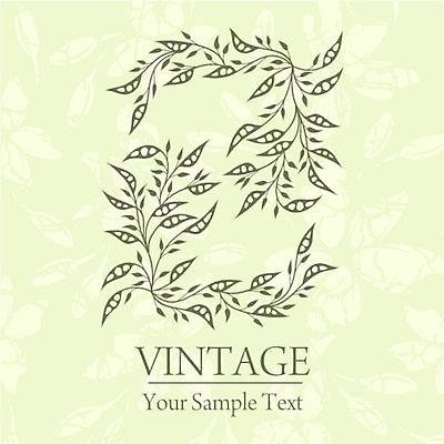 EPS 해외이미지 식물 꽃 백그라운드 잎 꽃무늬 곡선 일러스트 프레임 사람없음 해외202004 해외일러스트 선 무늬 파일형식 벡터 이미지허브