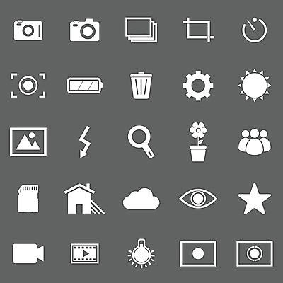 EPS 해외이미지 별 일러스트 농작물 햇빛 카메라 사진촬영 회색 디지털카메라 그늘 심볼 사인 형광등 설정 삭제 소프트웨어 자동 해외202004 해외일러스트 자연요소 컬러 농업 전등 전자제품 태양 촬영 파일형식 벡터 이미지허브