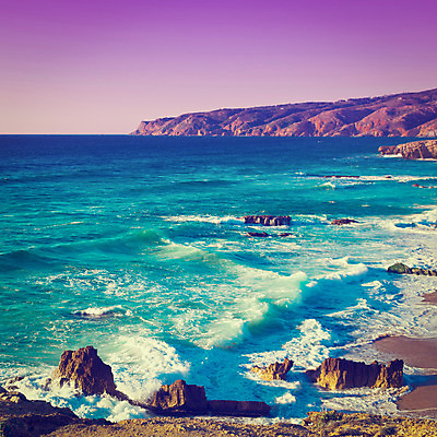 포토 JPG 해외이미지 바다 풍경 해변 사람없음 야외 복고 해외202004 해외포토 파일형식 이미지허브