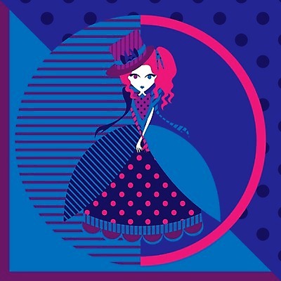 EPS 해외이미지 캐릭터 디자인 드레스 여자 선 인형 분홍색 백그라운드 패턴 일러스트 추상 장식 파란색 컬러풀 유행 줄무늬 공연 가운 화려 서커스 만화 즐거움 클립 코믹 쇼 빅토리아 코르셋 환각 해외202004 해외일러스트 일러캐릭터 옷 감정 컬러 컨셉 무늬 사람 이벤트 증상 파일형식 벡터 이미지허브