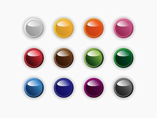 EPS 해외이미지 디자인 백그라운드 인터넷 오렌지 일러스트 유리 빨간색 초록색 파란색 빛 세트 컬러풀 노란색 웹 공백 원형 심볼 사인 광택 엘리먼트 해외202004 해외일러스트 도형 컬러 과일 재질 파일형식 벡터 이미지허브