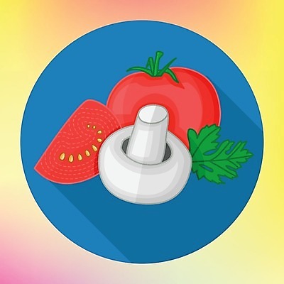 EPS 해외이미지 디자인 음식 잎 다이어트 토마토 채소 일러스트 양파 파슬리 요리 그래픽 버섯 신선 맛 사인 그림 유기농 곰팡이 숙성 엘리먼트 채식주의자 해외202004 해외일러스트 식물 웰빙 컨셉 건강 채식 파일형식 벡터 이미지허브