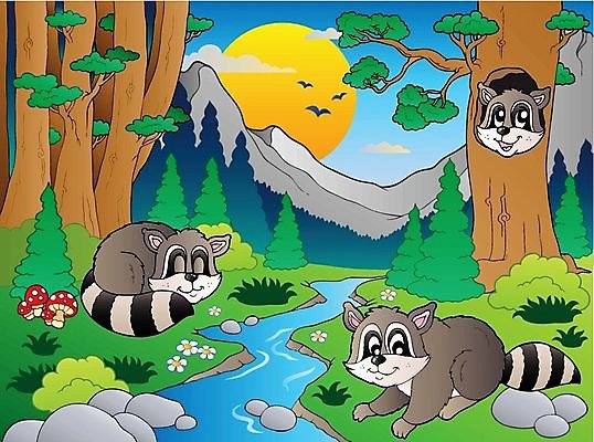 EPS 해외이미지 동물 디자인 계절 공원 행복 야생동물 일러스트 포유류 자연 산 미술 야외 그래픽 물 여름 강 태양 환경 계곡 흐름 시골 그리기 개울 숲 만화 그림 장면 내추럴 해외202004 해외일러스트 자연요소 공공시설 감정 컨셉 모션 문화예술 생태계 파일형식 벡터 이미지허브