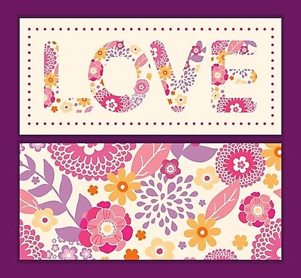 EPS 해외이미지 일러스트 텍스트 발렌타인데이 선물 사랑 단어 편지 해외202004 해외일러스트 문자 감정 데이이벤트 파일형식 벡터 이미지허브