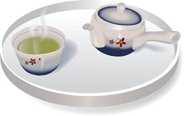 EPS 해외이미지 음료 일러스트 쟁반 건강 동양인 일본 머그컵 차 수증기 녹차 투입 해외202004 해외일러스트 아시아 모션 인종 컵 차_음료 파일형식 벡터 이미지허브