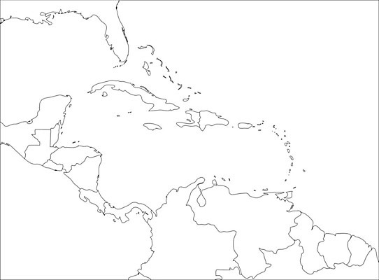 EPS 해외이미지 바다 섬 지도 일러스트 멕시코 지구본 검은색 미국 공백 흰색 중앙아메리카 콜롬비아 땅 벨리즈 윤곽 영토 지역 쿠바 남쪽 과테말라 니카라과 바하마 온두라스 자메이카 지도책 지리 코스타리카 타격 파나마 와이어프레임 해외202004 해외일러스트 컬러 북아메리카 모션 아메리카 책 남아메리카 방향 파일형식 벡터 이미지허브