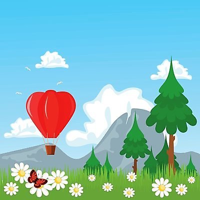 EPS 해외이미지 나무 식물 구름 배너 계절 꽃잎 꽃 나비 잎 일러스트 자연 조류 하늘 풍경 그래픽 초록색 맑음 봄 벚꽃 그림 풍선 동물상 해외202004 해외일러스트 자연요소 동물 컬러 곤충 날씨 조형물 생태계 파일형식 벡터 이미지허브