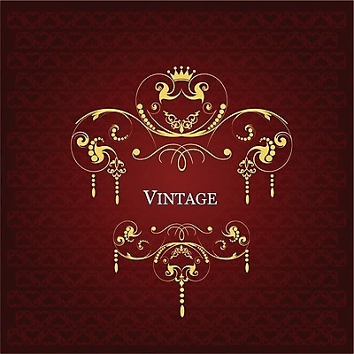 EPS 해외이미지 디자인 일러스트 프레임 사람없음 장식 빈티지 고급 우아함 바로크 빅토리아 해외202004 해외일러스트 컨셉 파일형식 벡터 이미지허브