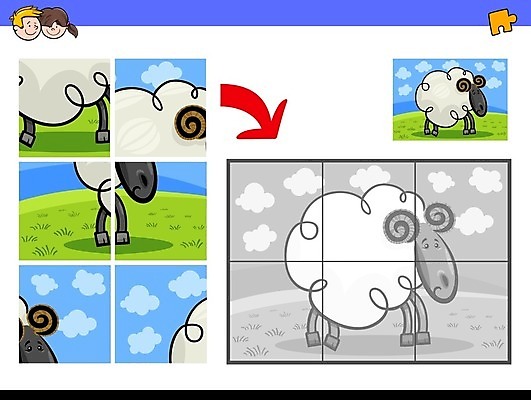 EPS 해외이미지 동물 템플릿 캐릭터 디자인 교육 어린이 조각 일러스트 자연 동화 뿔 취미 그래픽 농장 가축 블록 유치원 게임 양 퍼즐 어플리케이션 만화 준비 그림 정사각형 공상 해결 양모 램 해외202004 해외일러스트 일러캐릭터 도형 농업 포유류 놀이 사람 직물 생태계 파일형식 벡터 이미지허브