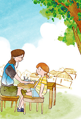 전신 PSD 나무 식물 건축물 여자 어린이 캠페인 의자 일러스트 청진기 의료기기 탁자 주택 사람 앉기 소녀 성인 두명 치료 진료 의사 봉사 도움 자원봉사자 사회복지 사랑나눔 더불어사는사회 여자만 국내일러스트 건축 가구 컨셉 의학 모션 사랑 건물 의료진 복지 나눔 파일형식