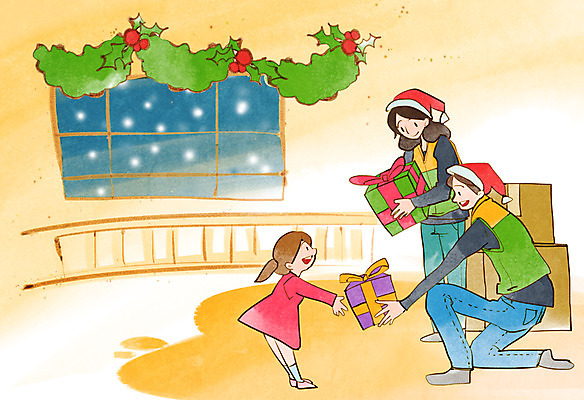 전신 PSD 여자 남자 어린이 캠페인 크리스마스 겨울 일러스트 산타모자 창문 선물 서기 들기 사람 앉기 소녀 이벤트 성인 세명 선물상자 상자 눈 봉사 도움 자원봉사자 사회복지 사랑나눔 더불어사는사회 국내일러스트 자연요소 모자_잡화 계절 기념일 컨셉 모션 날씨 사랑 복지 나눔 파일형식