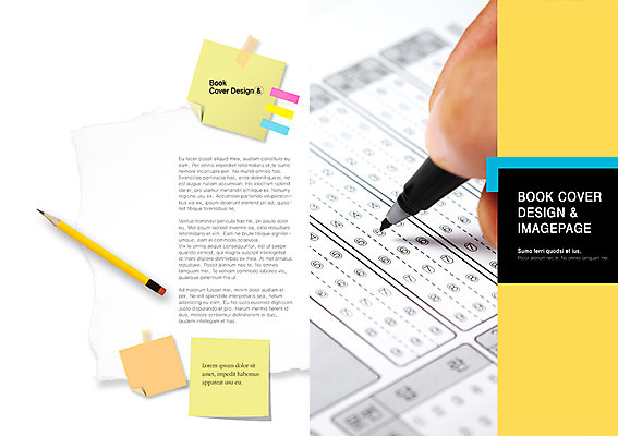 PSD 템플릿 편집 표지디자인 북디자인 손 출판디자인 교육 내지 백그라운드 북커버 한명 팜플렛 신체부위 연필 펜 수능 시험 메모지 사인펜 입시 보고서 포스트잇 답안지 이미지템플릿 1 학용품 사람 학습 필기구 사무용품 파일형식