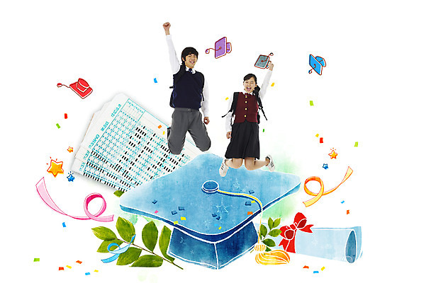 전신 PSD 식물 편집 편집이미지 모자 학생 여학생 여자 교육 남자 교복 별 리본 남학생 잎 가방 학사모 졸업 청소년 고등학생 나뭇잎 책가방 폭죽 웃음 사람 동양인 두명 10대 달리기 점프 기쁨 수능 시험 한국인 졸업장 입시 합격 수험생 답안지 합격기원 OMR카드 십대만 이미지편집 자연요소 모자_잡화 잡화 옷 감정 모션 표정 인종 학습 파일형식