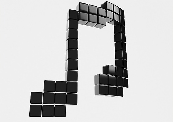 PSD 편집이미지 기호 음악 백그라운드 음표 노래 사람없음 컴퓨터그래픽 그래픽 3D소스 3D 사각형 블록 16분음표 편집소스 편집3D 도형 문자 문화예술 디지털합성 파일형식