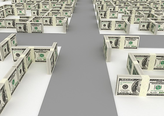 PSD 편집이미지 도로 길 지폐 돈 사람없음 컴퓨터그래픽 그래픽 금융 3D소스 3D 달러 돈다발 미로 100달러 편집소스 편집3D 교통시설 경제 재산 디지털합성 파일형식