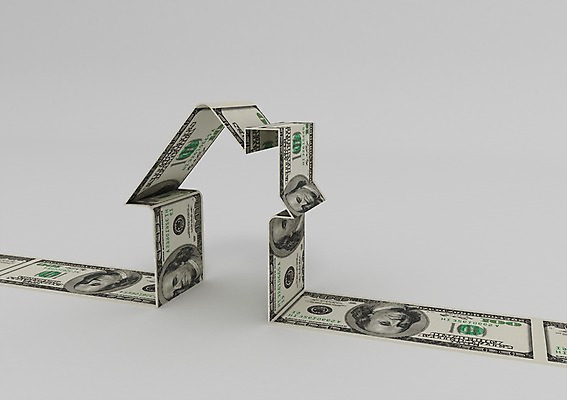 PSD 편집이미지 지폐 돈 부동산 주택 사람없음 컴퓨터그래픽 그래픽 금융 3D소스 3D 달러 미니어처 시세 돈다발 균형 집값 부동산가격 100달러 편집소스 편집3D 건물 경제 모형 재산 디지털합성 파일형식