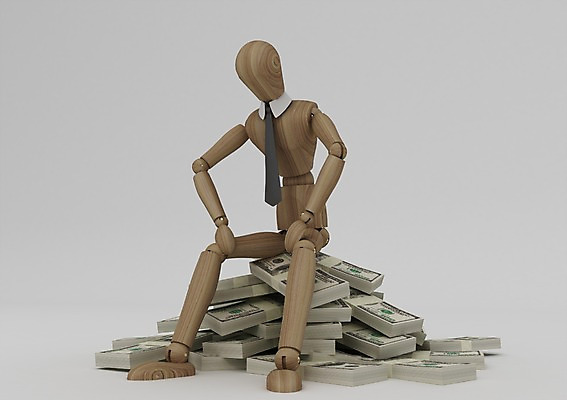 PSD 편집이미지 캐릭터 인형 지폐 돈 비즈니스 앉기 사람없음 컴퓨터그래픽 그래픽 금융 경제 3D소스 3D 쌓기 달러 비즈니스맨 돈다발 비즈니스캐릭터 관절인형 편집소스 편집3D 남자 모션 직장인 재산 디지털합성 파일형식