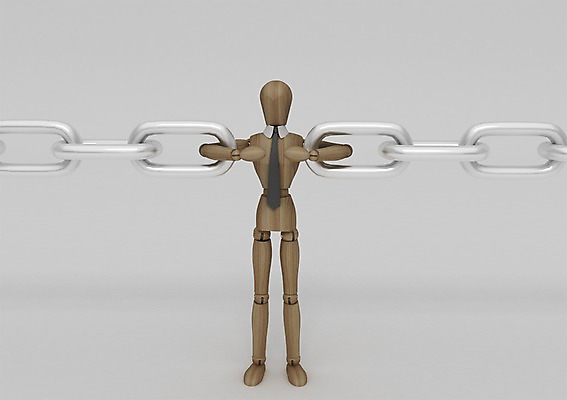 PSD 편집이미지 캐릭터 인형 비즈니스 사람없음 컴퓨터그래픽 그래픽 3D소스 3D 비즈니스맨 연결 쇠사슬 비즈니스캐릭터 관절인형 연결고리 편집소스 편집3D 남자 직장인 디지털합성 파일형식