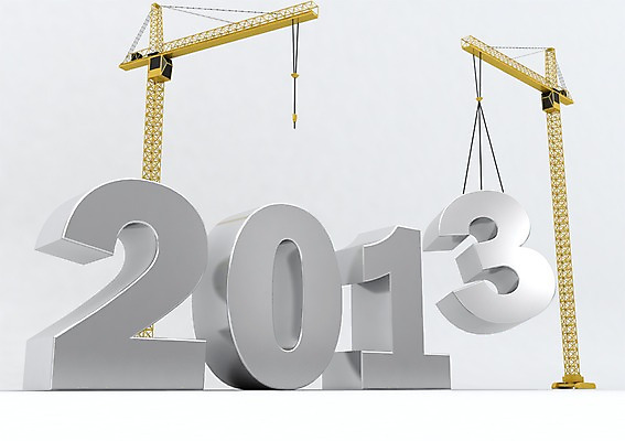 PSD 편집이미지 건축 백그라운드 새해 사람없음 그래픽 숫자 3D소스 3D 건설현장 중장비 연도 입체 기중기 타워크레인 2013년 편집소스 편집3D 문자 건설업 산업장비 디지털합성 파일형식