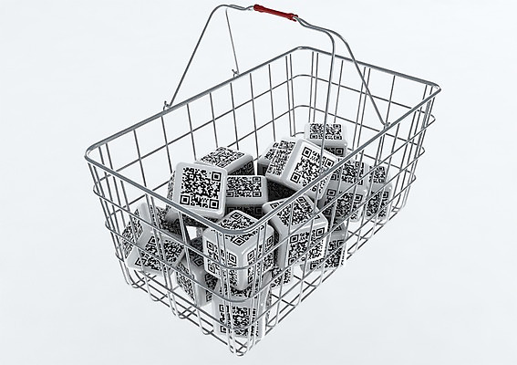 PSD 편집이미지 백그라운드 정보기술 그림자 사람없음 컴퓨터그래픽 그래픽 쇼핑 3D소스 3D 쌓기 바구니 사각형 블록 코드 암호 장바구니 큐브 철사 QR코드 편집소스 편집3D 도형 모션 기술 디지털합성 파일형식