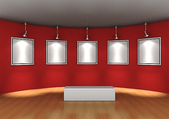 PSD 편집이미지 예술 액자 백그라운드 조명 미술 사람없음 건물 컴퓨터그래픽 그래픽 인테리어 3D소스 3D 전시 전시회 편집소스 편집3D 건축물 디자인 문화예술 디지털합성 파일형식