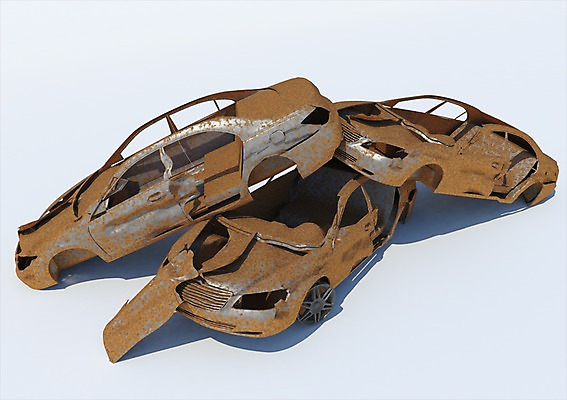 PSD 편집이미지 육상교통 교통수단 백그라운드 자동차 그림자 사람없음 컴퓨터그래픽 그래픽 3D소스 3D 부식 폐차 편집소스 편집3D 교통 디지털합성 파일형식