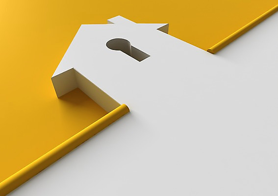 모양 PSD 편집이미지 건축 컬러 백그라운드 부동산 주택 사람없음 컴퓨터그래픽 그래픽 노란색 3D소스 3D 열쇠구멍 편집소스 편집3D 건물 재산 디지털합성 파일형식