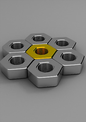 PSD 편집이미지 산업 컬러 회색배경 사람없음 컴퓨터그래픽 그래픽 3D소스 3D 금속 금색 나사 실버 부속품 은색 볼트 너트 편집소스 허니콤 편집3D 모양 노년 백그라운드 재질 회색 공구 디지털합성 오브젝트 파일형식