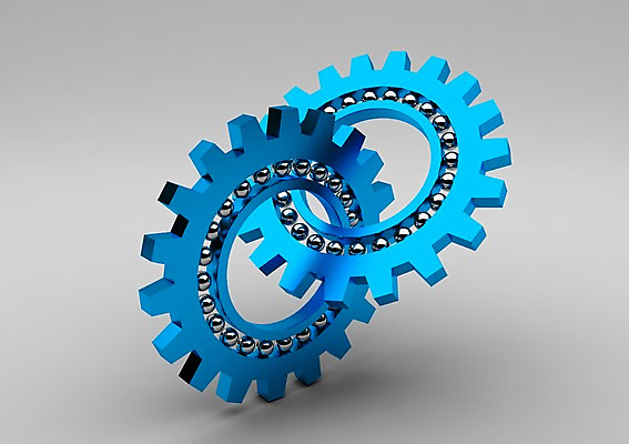 PSD 편집이미지 산업 회색배경 사람없음 컴퓨터그래픽 그래픽 파란색 3D소스 3D 금속 기계 바퀴 실버 부속품 은색 구슬 톱니바퀴 편집소스 편집3D 노년 컬러 백그라운드 재질 회색 디지털합성 오브젝트 파일형식