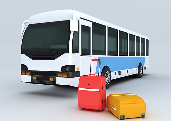 PSD 편집이미지 육상교통 교통수단 여행 백그라운드 가방 자동차 휴가 버스 대중교통 그림자 사람없음 컴퓨터그래픽 그래픽 3D소스 3D 여행가방 편집소스 편집3D 잡화 교통 디지털합성 파일형식