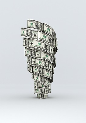 PSD 편집이미지 지폐 돈 그림자 사람없음 컴퓨터그래픽 그래픽 금융 3D소스 3D 달러 회오리 돈다발 태풍 허리케인 편집소스 편집3D 경제 재산 자연재해 디지털합성 파일형식