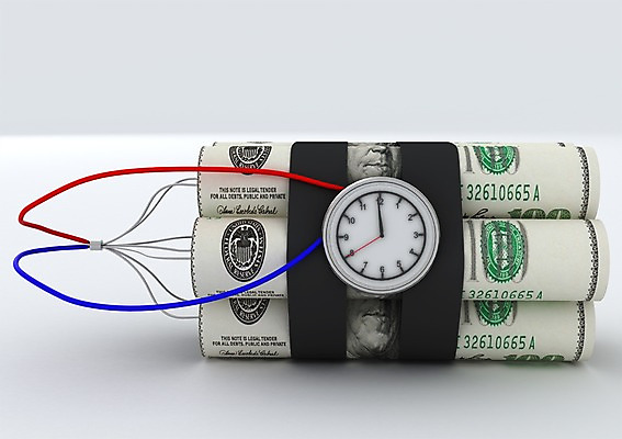 PSD 편집이미지 선 시계 컬러 지폐 돈 사람없음 컴퓨터그래픽 그래픽 빨간색 금융 파란색 3D소스 3D 달러 돈다발 폭탄 묶기 100달러 다이너마이트 편집소스 편집3D 모션 경제 재산 폭발물 디지털합성 파일형식